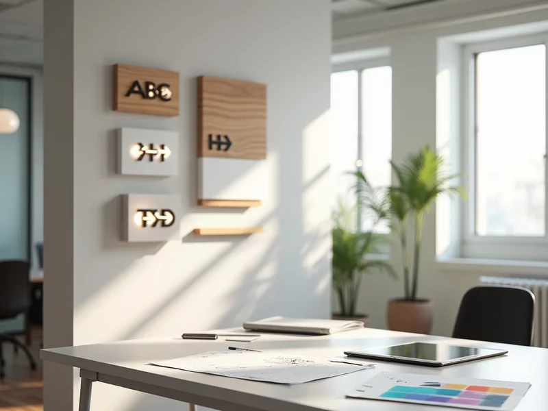 step-by-step guide to designing office signage