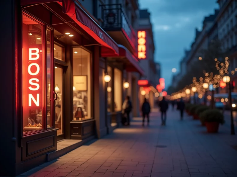 impact of illuminated shopfront signs on customer attraction