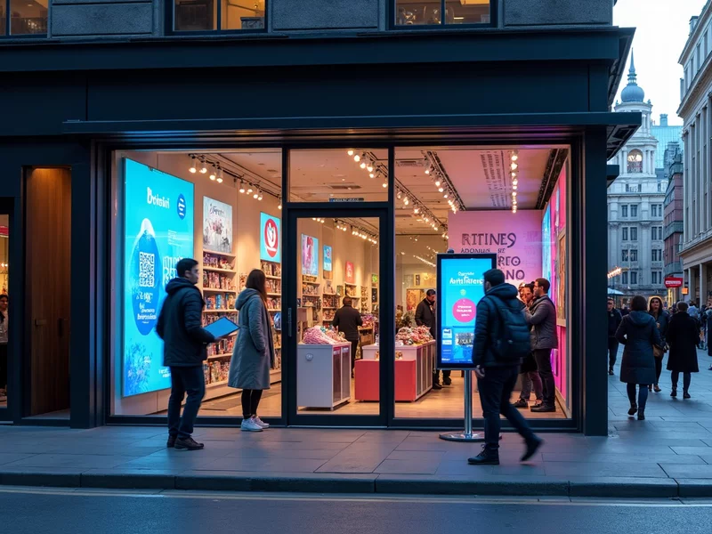 the evolution of shopfront signage in the digital age